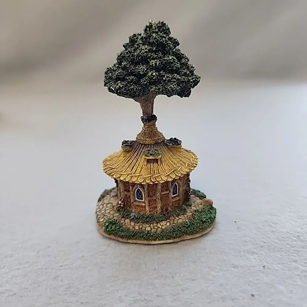 Lot‎ of 4 Woodly Wise Treehouse Cottage Sculptures John Hind Studios Ted Slack
